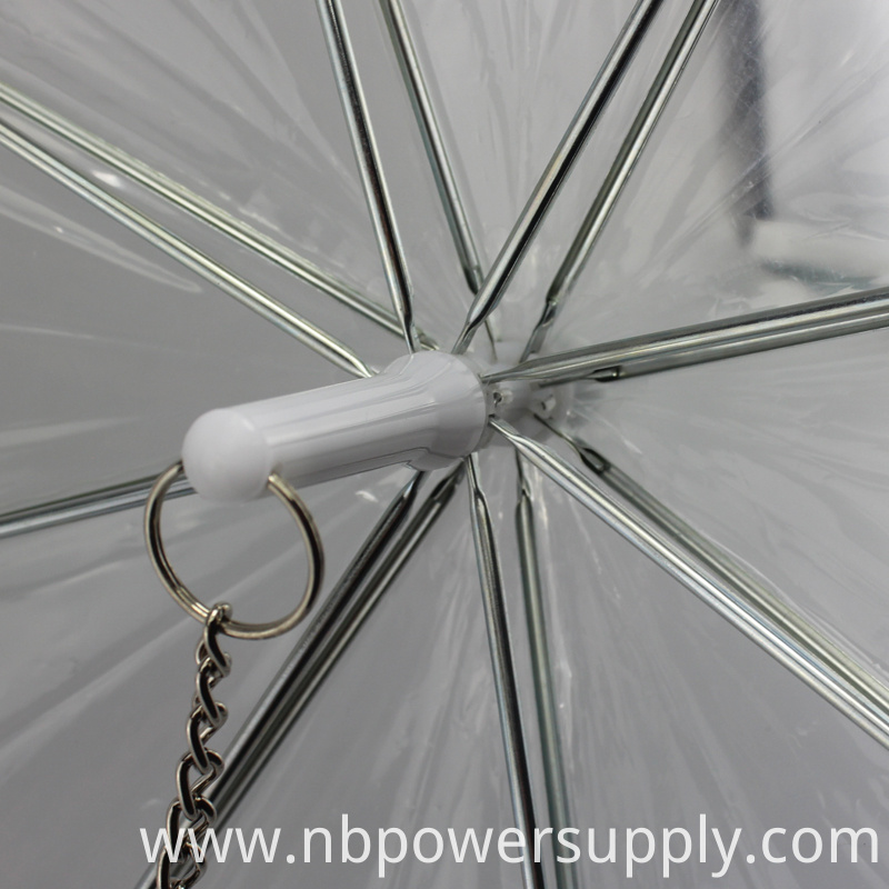 Transparent PVC Pet Dog Umbrella Special Shape
